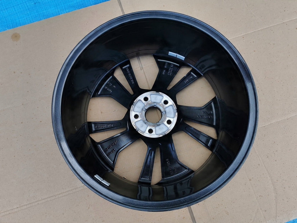 1x Alufelge 19 Zoll 7.5" 5x112 48ET Glanz Graphit 5E3601025S Mg Octavia 5e3 Iv