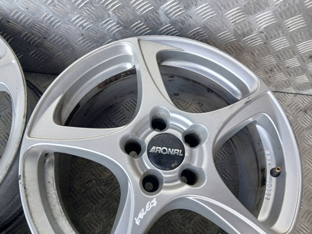 4x Alufelge 18 Zoll 5x114.3 35ET KBA48106 Renault Koleos I Rim Wheel FEL6049354889uu