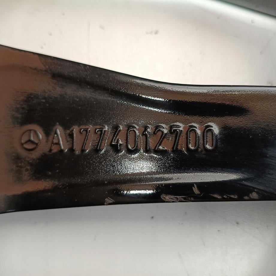 1x Alufelge 18 Zoll 7.5" 5x112 49ET Glanz Schwarz A1774012700 Mercedes-Benz W177 FEL5203062181ic