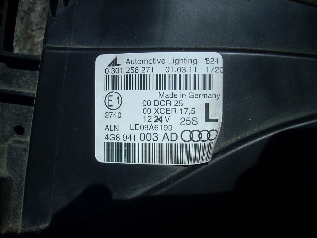 Frontscheinwerfer Audi A7 4G8941033F Xenon Links Scheinwerfer Headlight