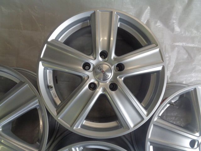 4x Alufelge 17 Zoll 7.5" 5x112 40ET Glanz Silber KBA49877 BMW 4 Rim Wheel FEL2761251313gd