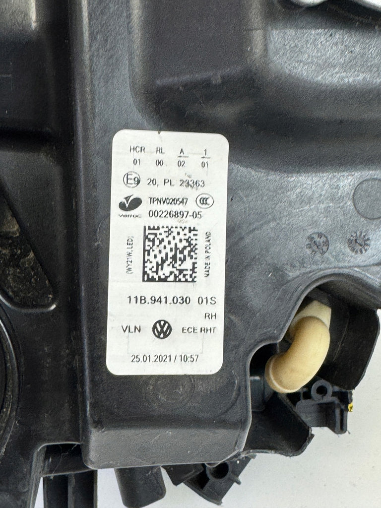 Frontscheinwerfer VW Id.4 11B941030 LED Rechts Scheinwerfer Headlight SCH1779284101ec