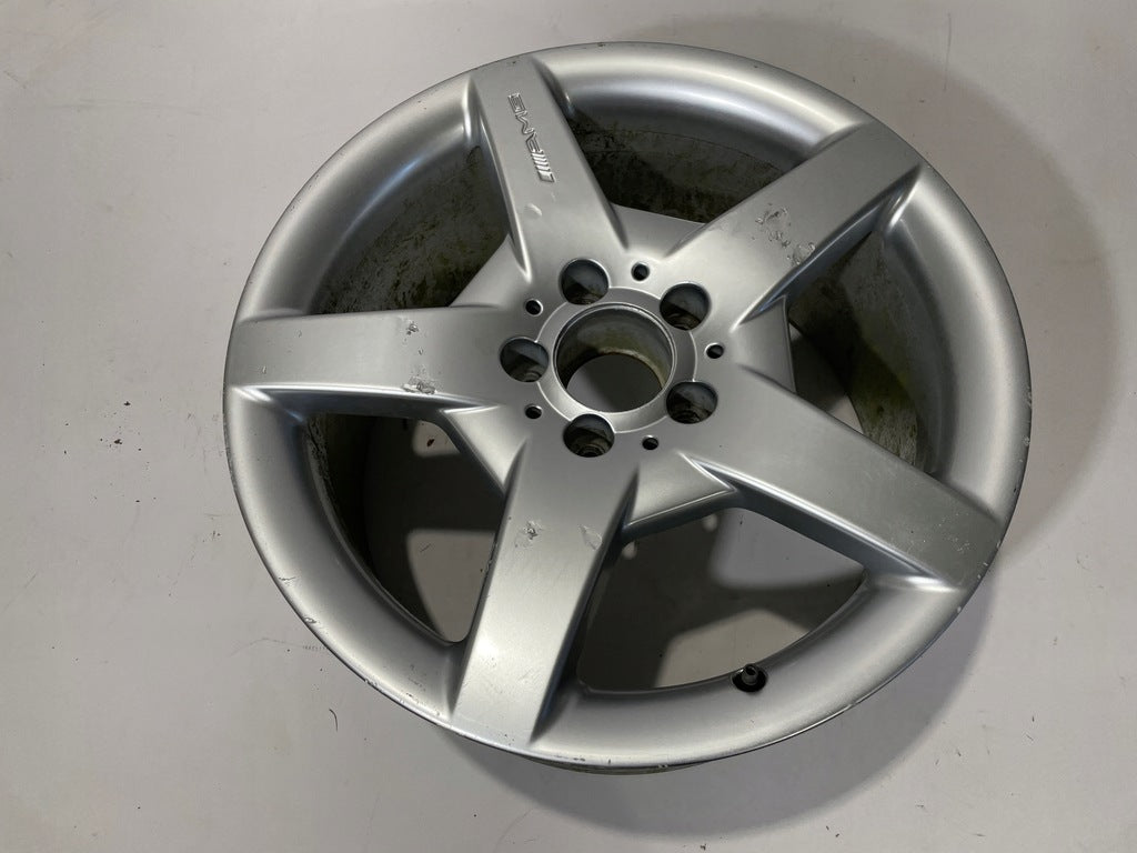 1x Alufelge 17 Zoll 8.5" 5x112 34ET Glanz Grau A2034014602 Mercedes-Benz W203 FEL8799580691iw