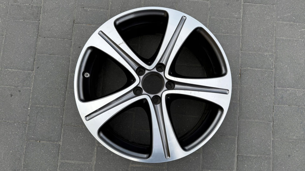 1x Alufelge 18 Zoll 8.0" 5x112 43ET Glanz Schwarz A2134011400 Mercedes-Benz W213 FEL3653570667wy