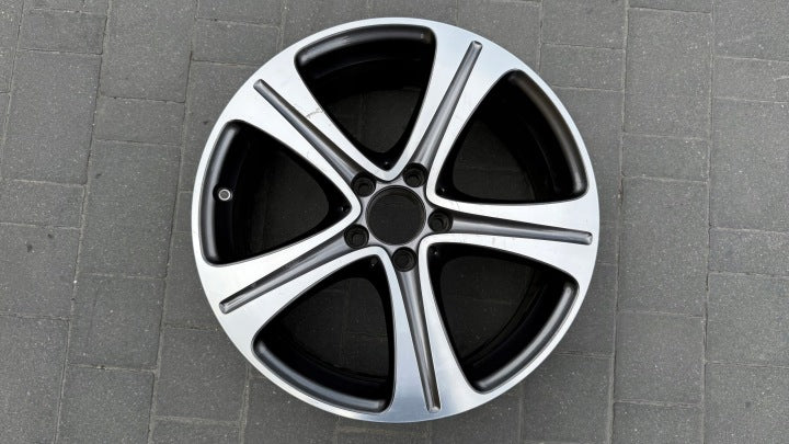 1x Alufelge 18 Zoll 8.0" 5x112 43ET Glanz Schwarz A2134011400 Mercedes-Benz W213 FEL3653570667wy