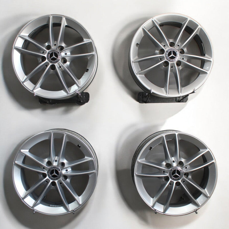 4x Alufelge 16 Zoll 6.5" 5x112 44ET A1774010100 Mercedes-Benz W176 Rim Wheel