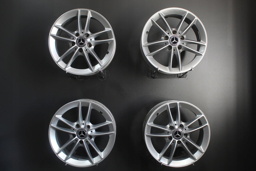 4x Alufelge 16 Zoll 6.5" 5x112 44ET A1774010100 Mercedes-Benz W176 Rim Wheel