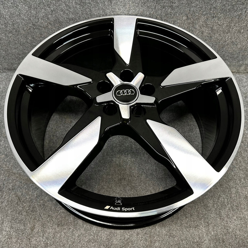 4x Alufelge 20 Zoll 8.5" 5x112 43ET Glanz Schwarz 4K0601025AD Audi A6 C8 FEL7275770371rn