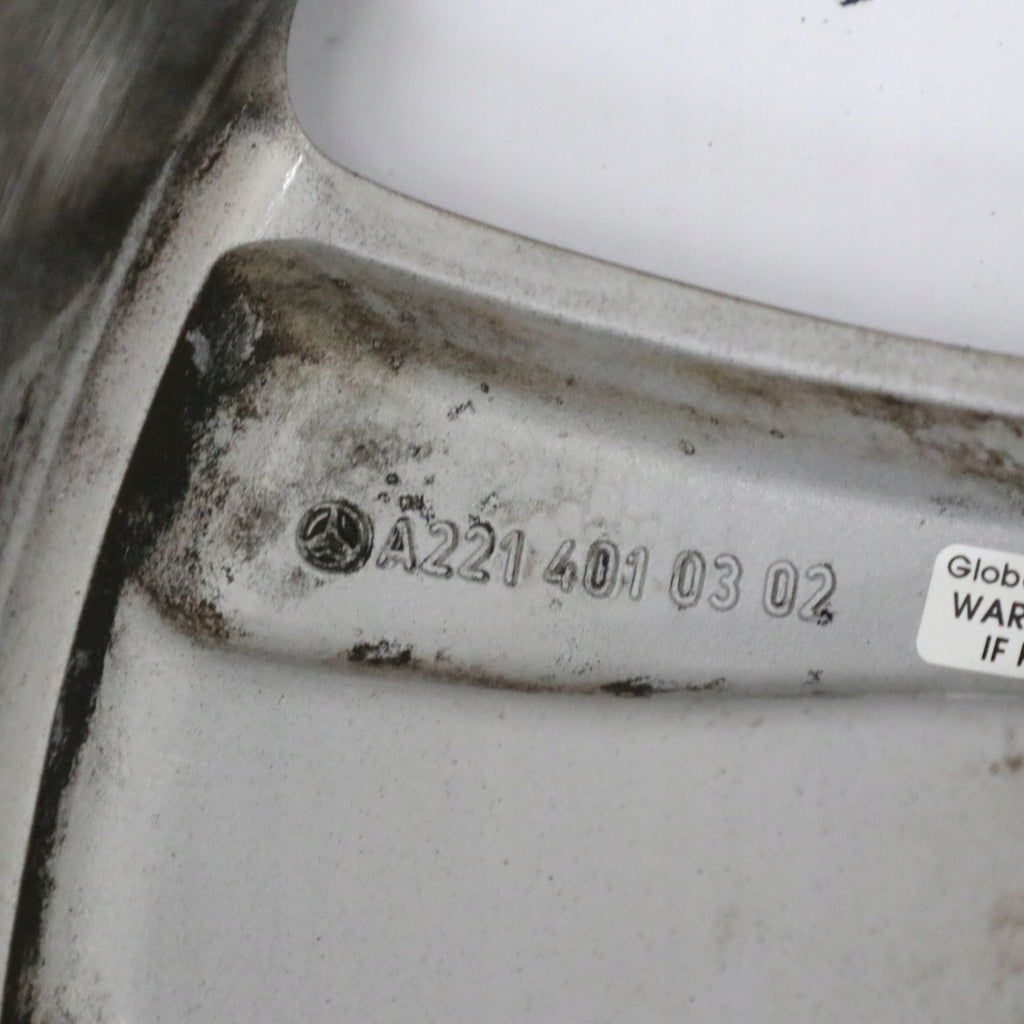 1x Alufelge 17 Zoll 8.0" 5x112 43ET Glanz Schwarz A2214010302 Mercedes-Benz W221 FEL1382310048wg