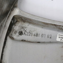 Load image into Gallery viewer, 1x Alufelge 17 Zoll 8.0" 5x112 43ET Glanz Schwarz A2214010302 Mercedes-Benz W221 FEL1382310048wg