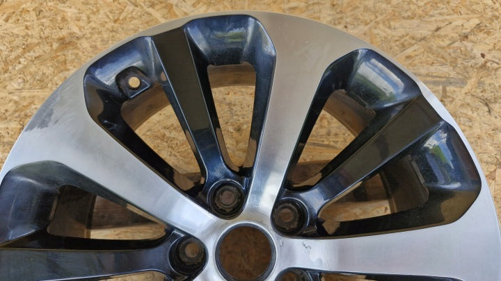 1x Alufelge 18 Zoll 7.5" 5x114.3 49ET Glanz Grau 52910C5230 Kia Sorento I FEL7448405394lh
