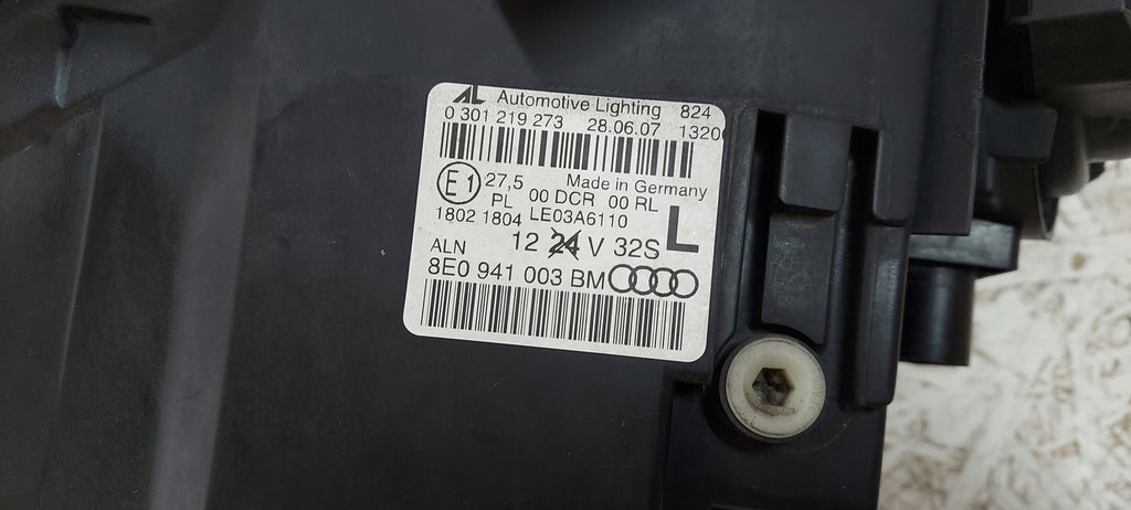 Frontscheinwerfer Audi A4 B7 8E0941003BM Bi-Xenon Links Scheinwerfer Headlight