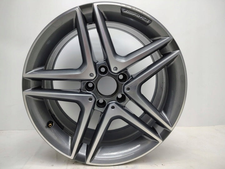 1x Alufelge 18 Zoll A1764010000 Mercedes-Benz W176 Rim Wheel FEL6649565132zd