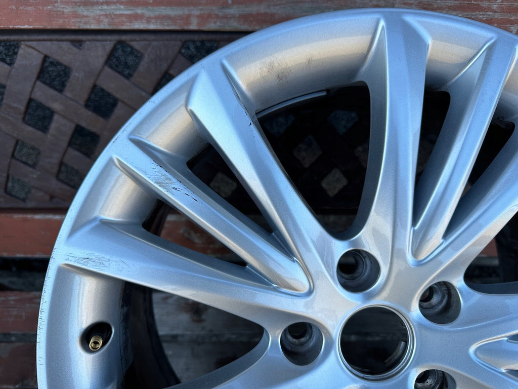 1x Alufelge 17 Zoll 7.5" 5x112 46ET 5FA601025A Seat Leon Rim Wheel