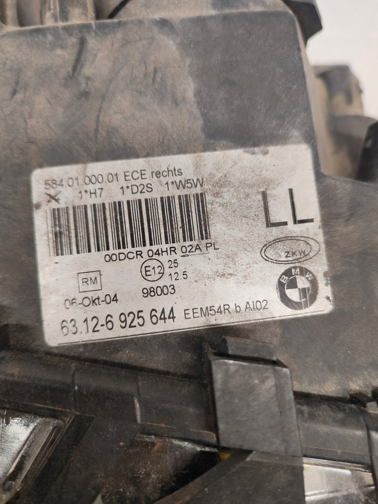 Frontscheinwerfer BMW 3 E46 6925644 Xenon Rechts Scheinwerfer Headlight