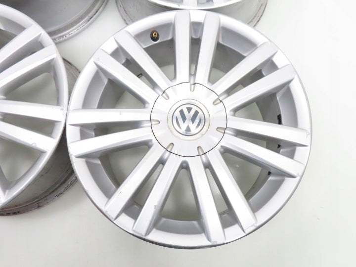 4x Alufelge 17 Zoll 7.0" 5x112 47ET Silber 1T0601025F VW Passat Touran Caddy I FEL1349932533dj