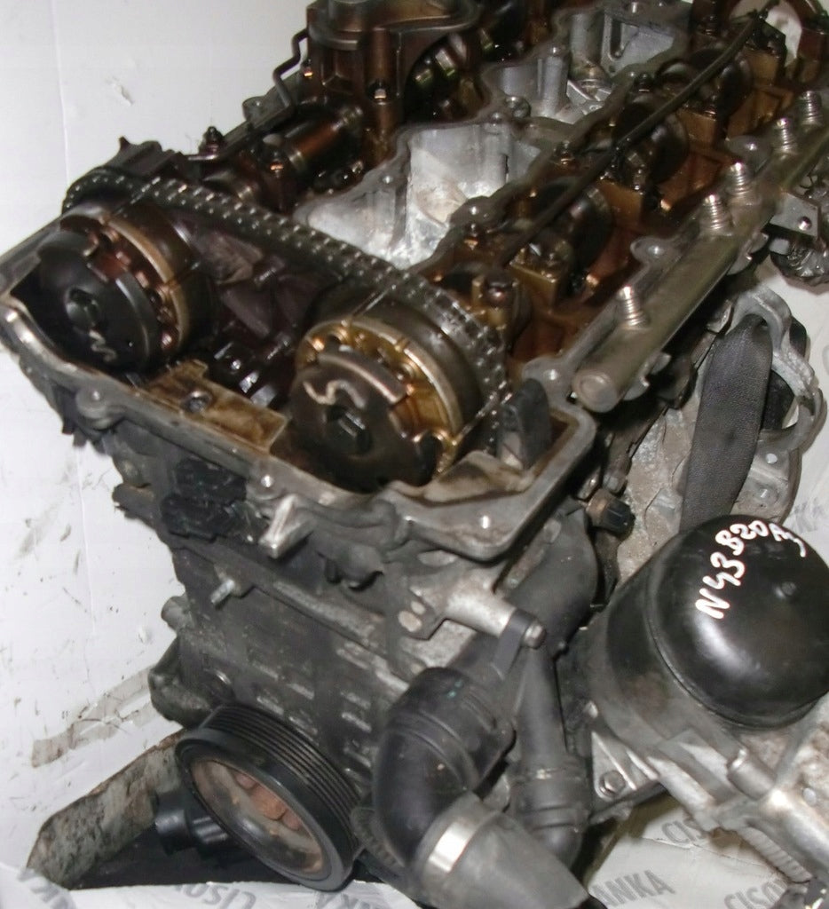 Motor BMW E81 E90 E87 N43B20AY 2.0 179TKm 2008 Benzin Engine Unkomplett