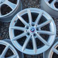 Load image into Gallery viewer, 4x Alufelge 17 Zoll 7.5" 5x112 52ET Glanz Silber 6856061 BMW F45 Rim Wheel FEL4370508266fy