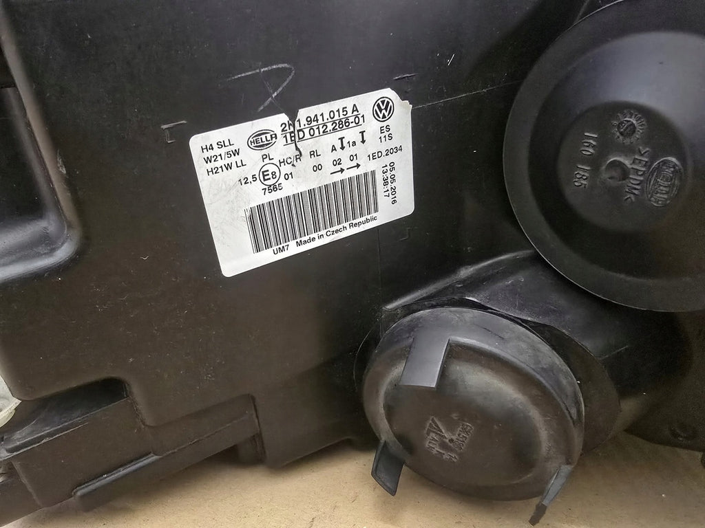 Frontscheinwerfer VW Caddy K1941015A Links Scheinwerfer Headlight SCH9894384427dh