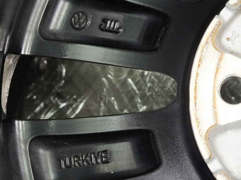 1x Alufelge 16 Zoll 6.0" 5x100 35ET Glanz Schwarz 2GM601025 VW T Cross Rim Wheel FEL8707376316tq