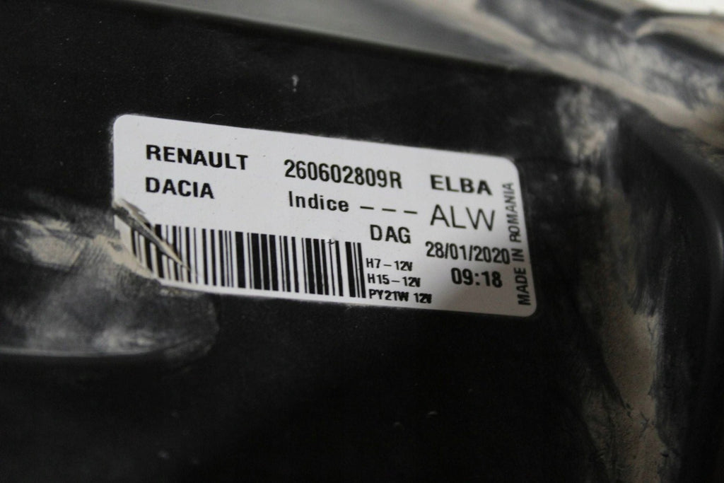 Frontscheinwerfer Dacia III 260602809R Links Scheinwerfer Headlight SCH9317452954ey