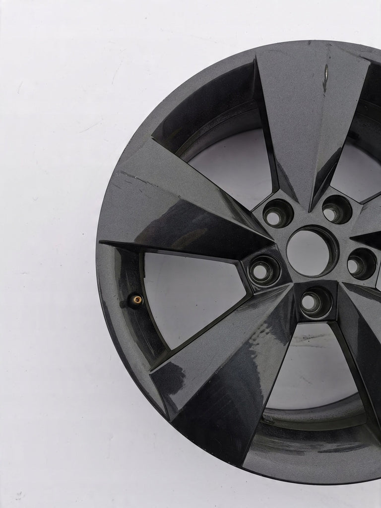 1x Alufelge 17 Zoll 6.5" 5x112 38ET Glanz Schwarz 565601025AA Skoda Kodiaq