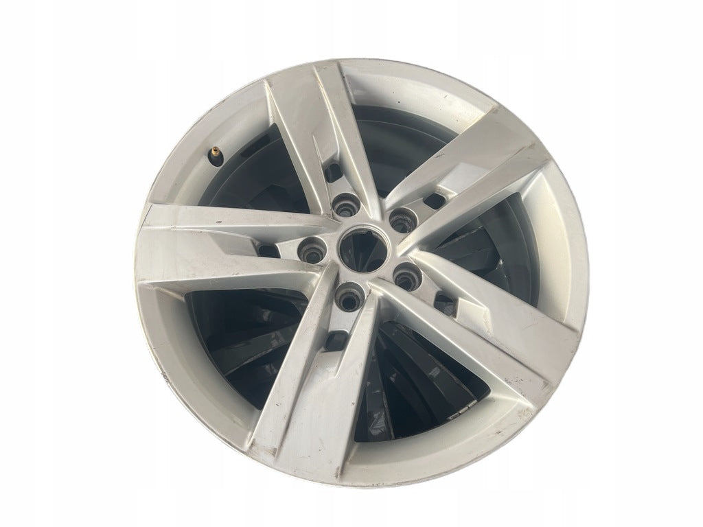 1x Alufelge 17 Zoll 7.0" 5x112 49ET Glanz Silber 5F0601025 Seat Leon Rim Wheel FEL5479205060ni