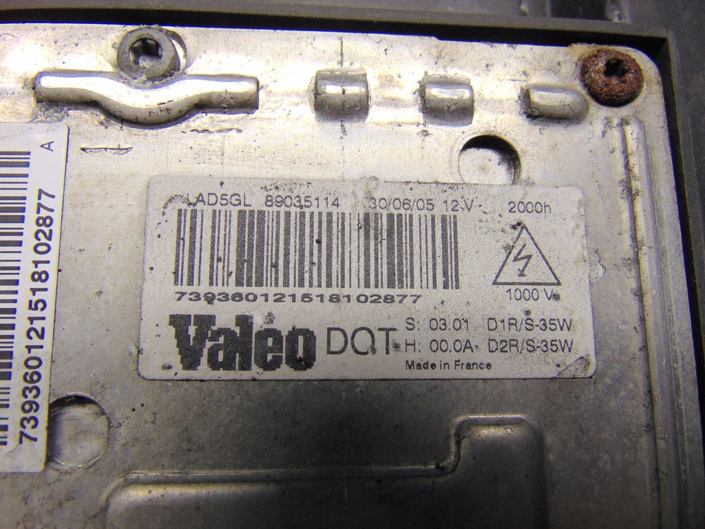 Frontscheinwerfer Citroën C5 I 9650115380 89035114 Xenon Rechts Headlight