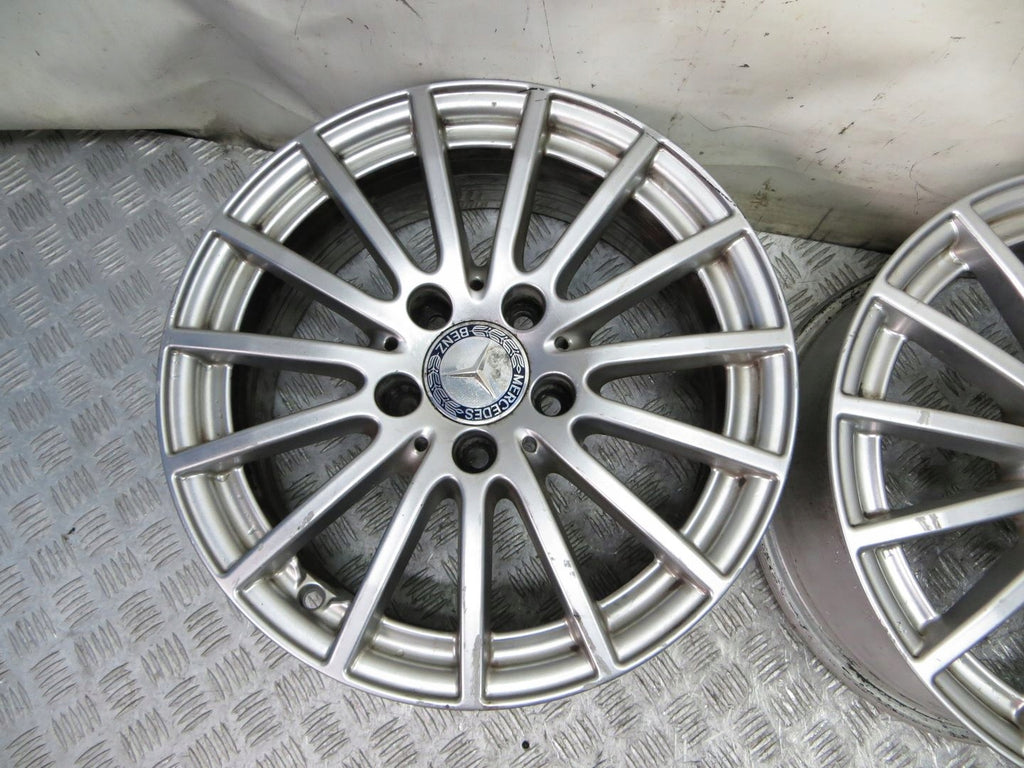 4x Alufelge 16 Zoll 6.5" 5x112 A2054012502 Mercedes-Benz W205 Rim Wheel FEL7185034213rc