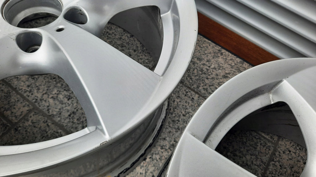 4x Alufelge 16 Zoll 7.5" 5x112 45ET Glanz Silber 513756 Audi A4 A3 Rim Wheel FEL4871446304qq