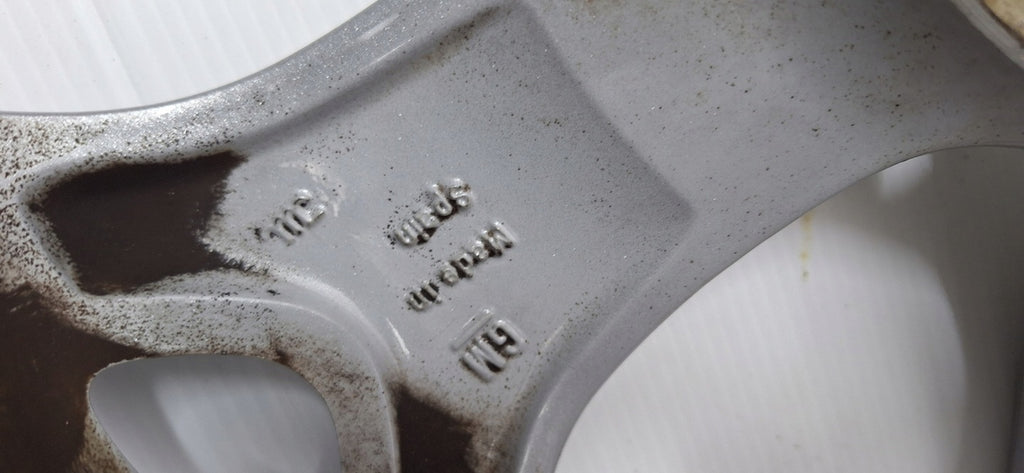 1x Alufelge 17 Zoll 7.0" 5x110 44ET Glanz Silber 13248936 Opel Corsa D Rim Wheel