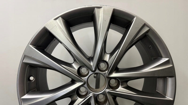 1x Alufelge 18 Zoll 7.5" 5x114.3 45ET Glanz Grau Toyota Rav Rim Wheel FEL7244497398kb