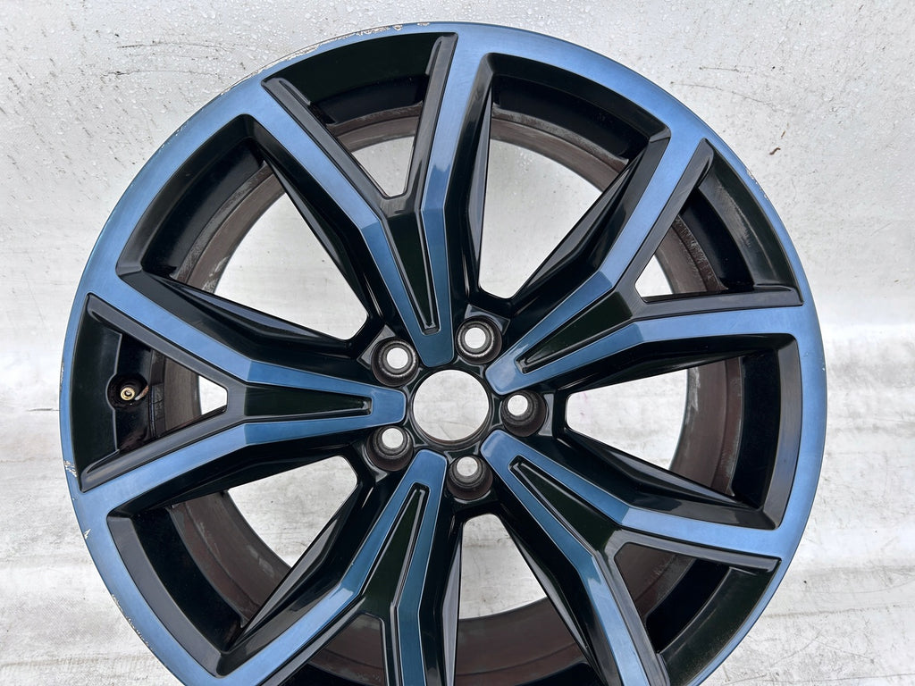 1x Alufelge 18 Zoll 7.0" 5x112 39ET Glanz 2GM601025Q VW T-Cross Rim Wheel