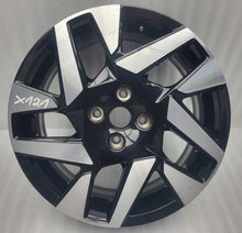 Laden Sie das Bild in den Galerie-Viewer, 1x Alufelge 17 Zoll 6.5&quot; 4x100 32ET Glanz Schwarz 9835097480 Opel Mokka