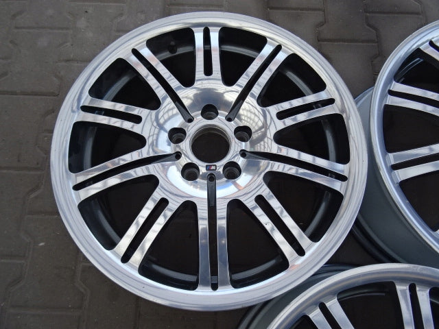 1x Alufelge 18 Zoll 8.0" 5x120 47ET Glanz Silber BMW 1 Rim Wheel FEL1388648854vf