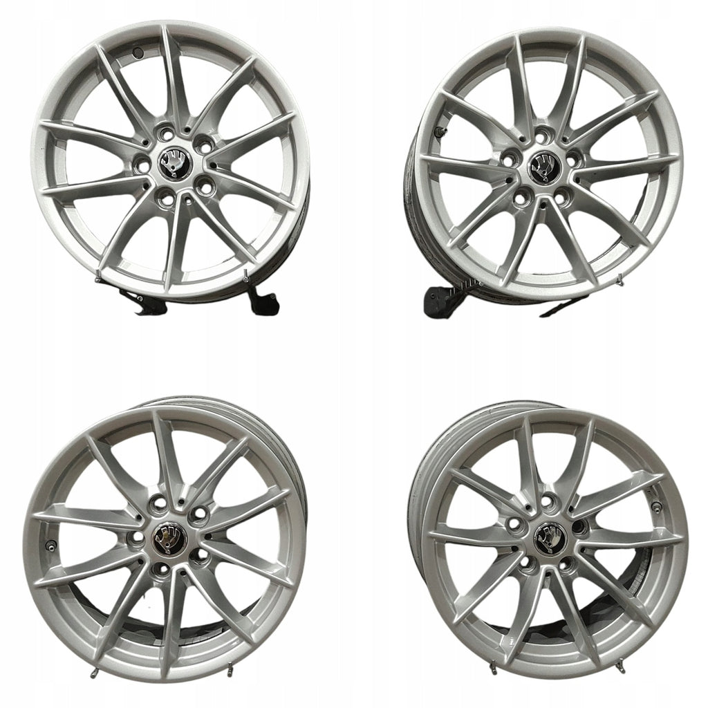 4x Alufelge 16 Zoll 6.5" 5x112 22ET 6876921 BMW I Rim Wheel FEL8126594543em