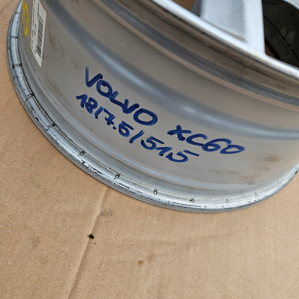 1x Alufelge 18 Zoll 7.5" 5x108 50 5ET Glanz Silber 31423851 Volvo Xc60 Rim Wheel FEL5067256198ll