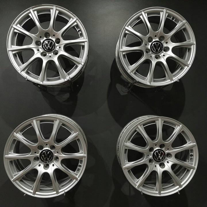 4x Alufelge 16 Zoll 6.5" 5x112 38ET A2054012400 Mercedes-Benz Scirocco Passat FEL2937835890ii
