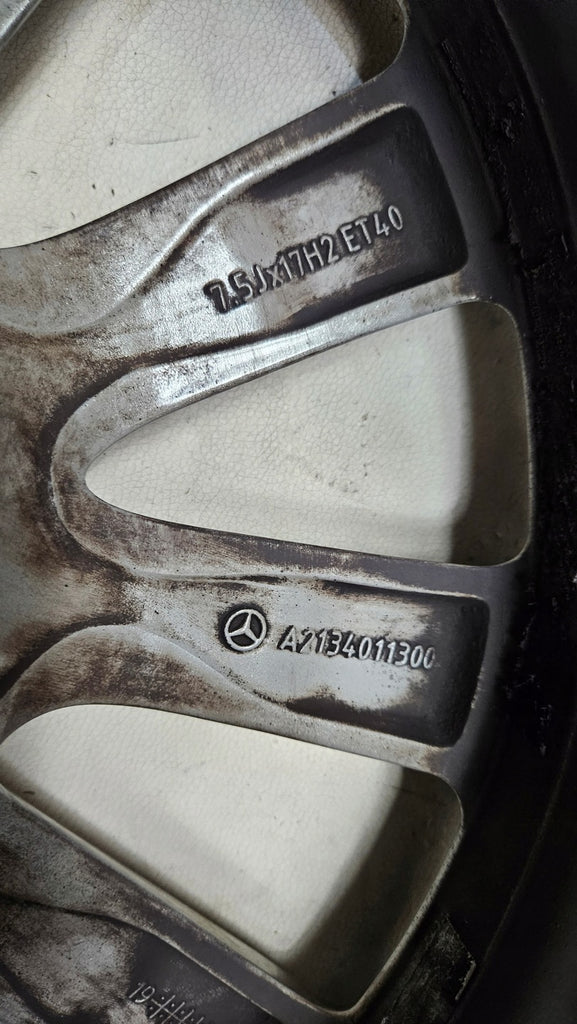 1x Alufelge 17 Zoll 7.5" 5x112 A2134011300 Mercedes-Benz W213 Rim Wheel