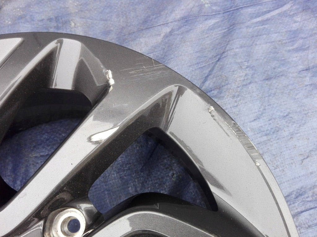 1x Alufelge 16 Zoll 6.5" 4x108 20ET Glanz Silber 39007897 Opel Crossland X FEL1622342017su