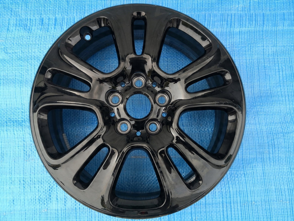 1x Alufelge 17 Zoll 5.5" 5x112 45ET Glanz Schwarz 6855119 Mini F57 F56 F55