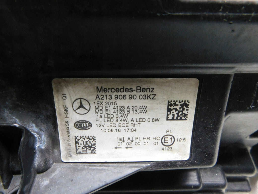 Frontscheinwerfer Mercedes-Benz W213 A2139069003 LED Rechts Headlight SCH2276889800rb
