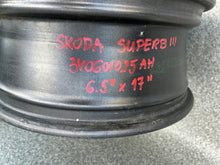 Load image into Gallery viewer, 1x Alufelge 17 Zoll 6.5" 5x112 3V0601025AH Skoda Superb Iii Rim Wheel FEL9496151675qr