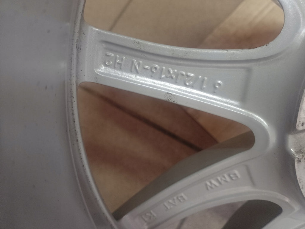 4x Alufelge 16 Zoll 6.5" 5x112 22ET Glanz Silber 6876921 BMW Rim Wheel FEL7452192643bt