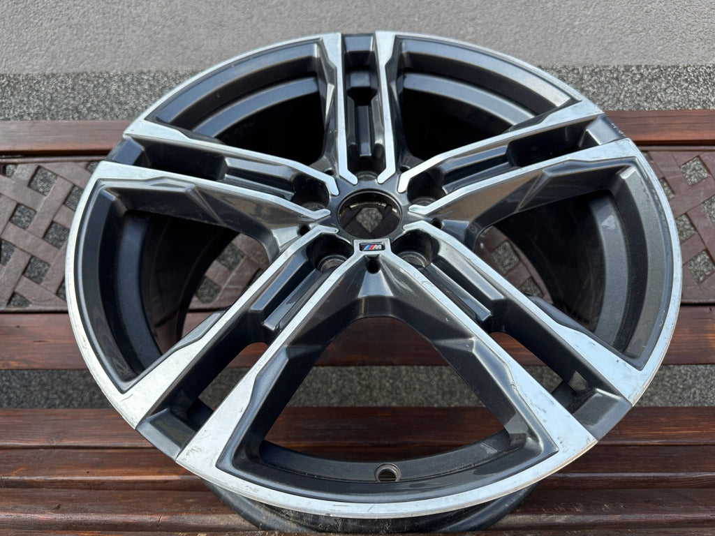 1x Alufelge 18 Zoll 8.0" 5x112 57ET Glanz Graphit 8092352 BMW F44 1 F40 Mg FEL9140533305xy