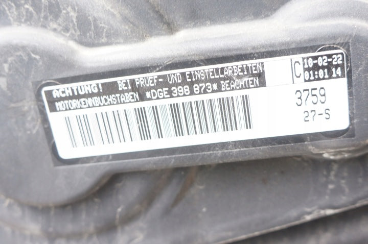 Motor VW Golf VIII DGEA 1.4 38TKm 2018 Engine Unkomplett MOT2448731079qb