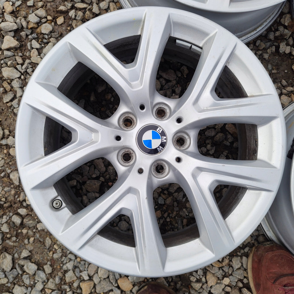 4x Alufelge 17 Zoll 6.5" 5x112 39ET Glanz Silber 6856076 BMW F39 F48 Rim Wheel FEL5277648434vp