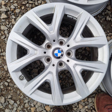 Laden Sie das Bild in den Galerie-Viewer, 4x Alufelge 17 Zoll 6.5" 5x112 39ET Glanz Silber 6856076 BMW F39 F48 Rim Wheel FEL5277648434vp