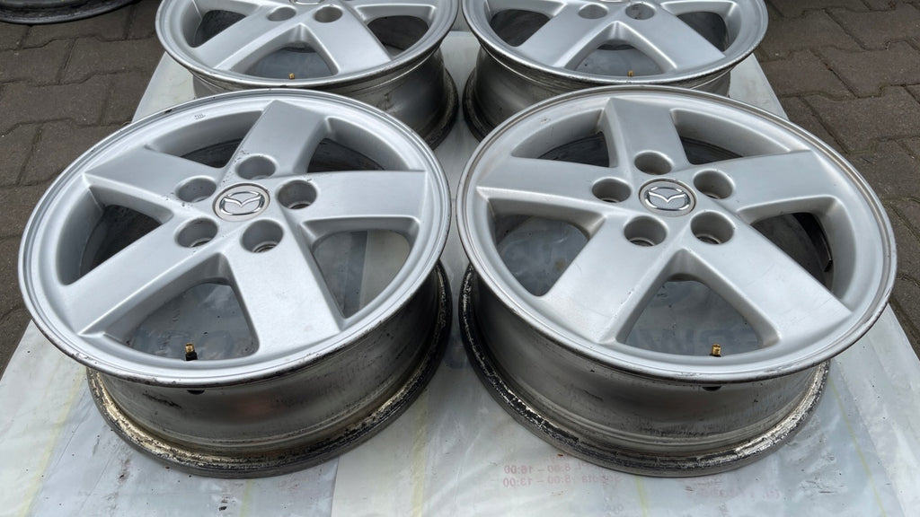4x Alufelge 16 Zoll 6.0" 5x114.3 50ET Mazda Rim Wheel FEL6296904173lo