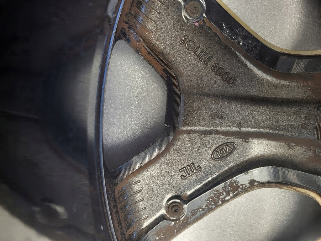 1x Alufelge 19 Zoll 7.5" 5x114.3 49 5ET 52910-C5330 52910C5330 Hyundai Santa Iii